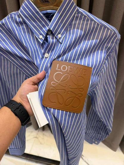 Loewe Chest Patch Premium Full Sleeves Shirt
