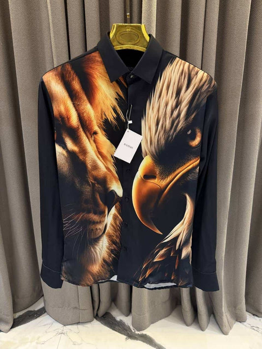 Balmai_n Eagle Printed Imported Shirt