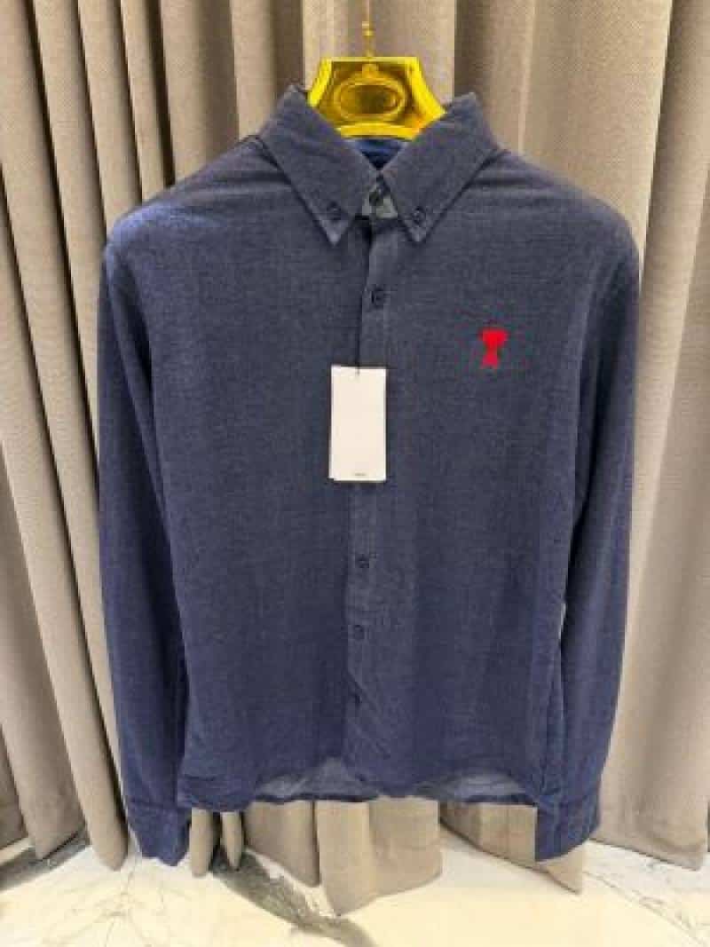 Ami_Paris imported shirt Blue