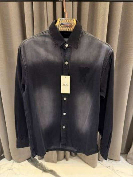 Ami_paris imported shirt Black