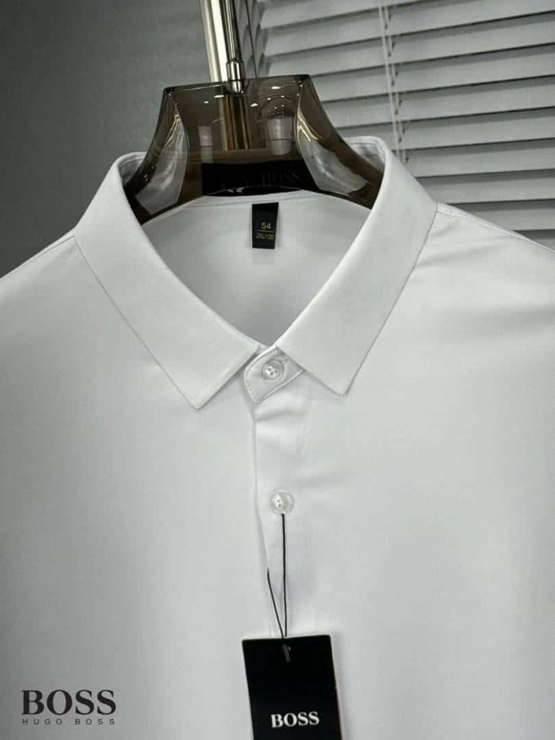 Hugo_Boss Full Sleeves Shirt White