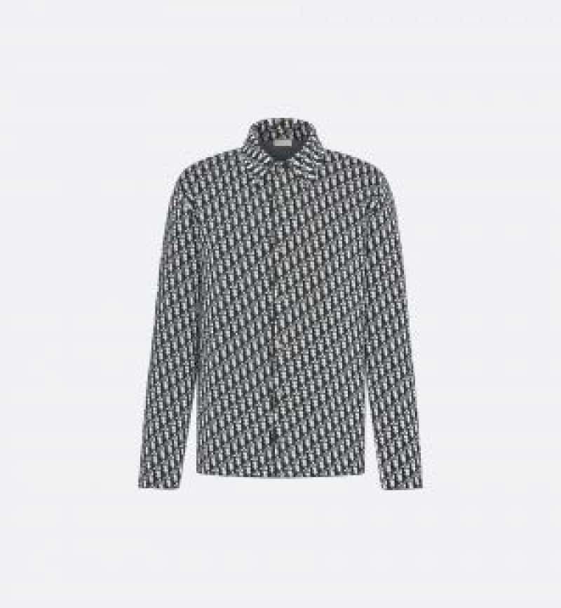 Christian Dio_r Imported Shacket Black