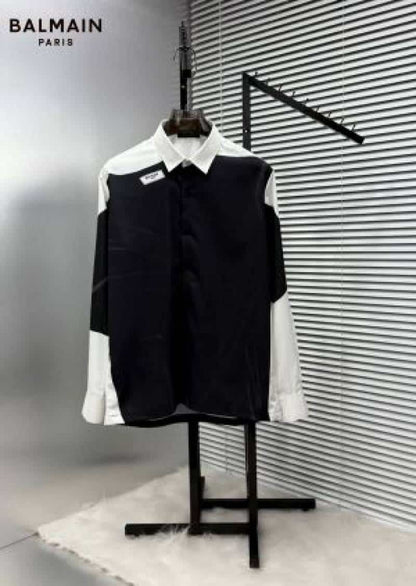 Balmai_n Paris Box Pack Full Sleeves Shirt Black