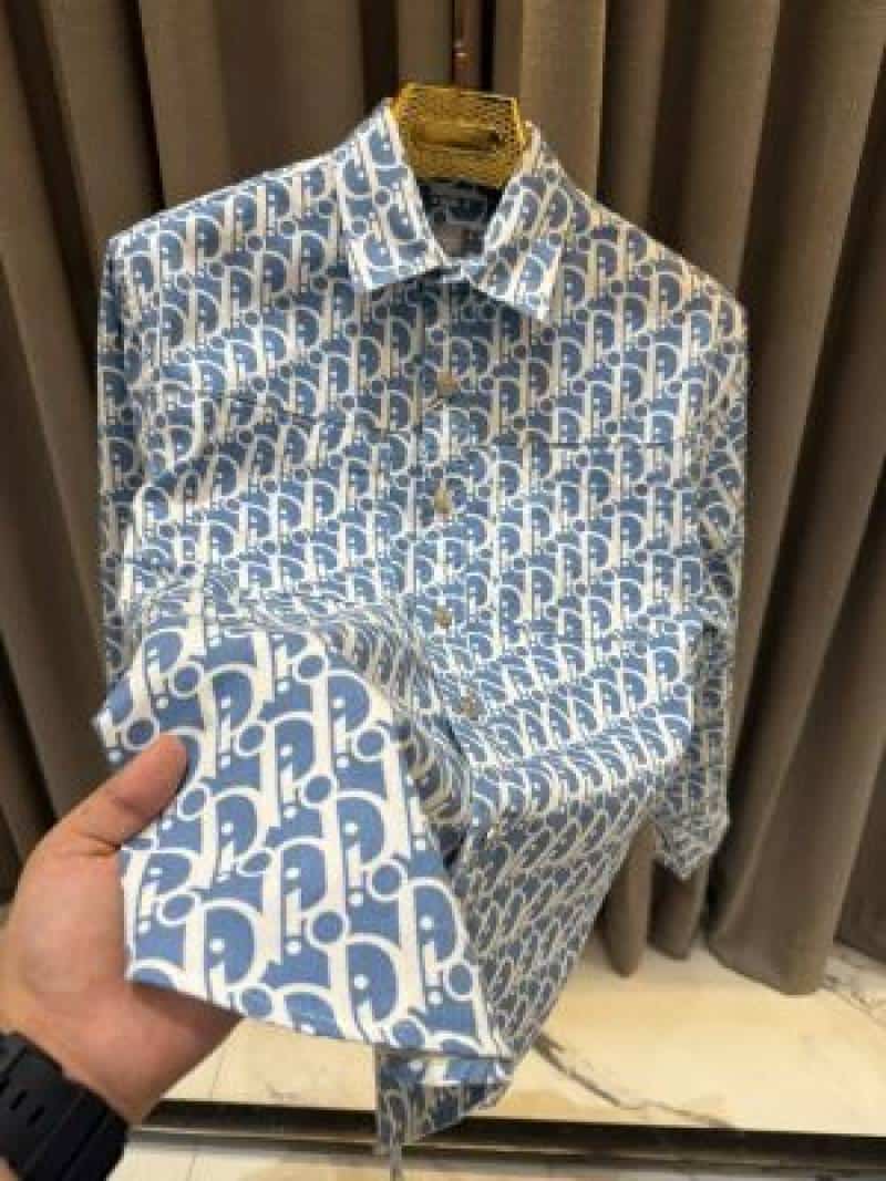 Christian Dio_r Imported Shacket Sky