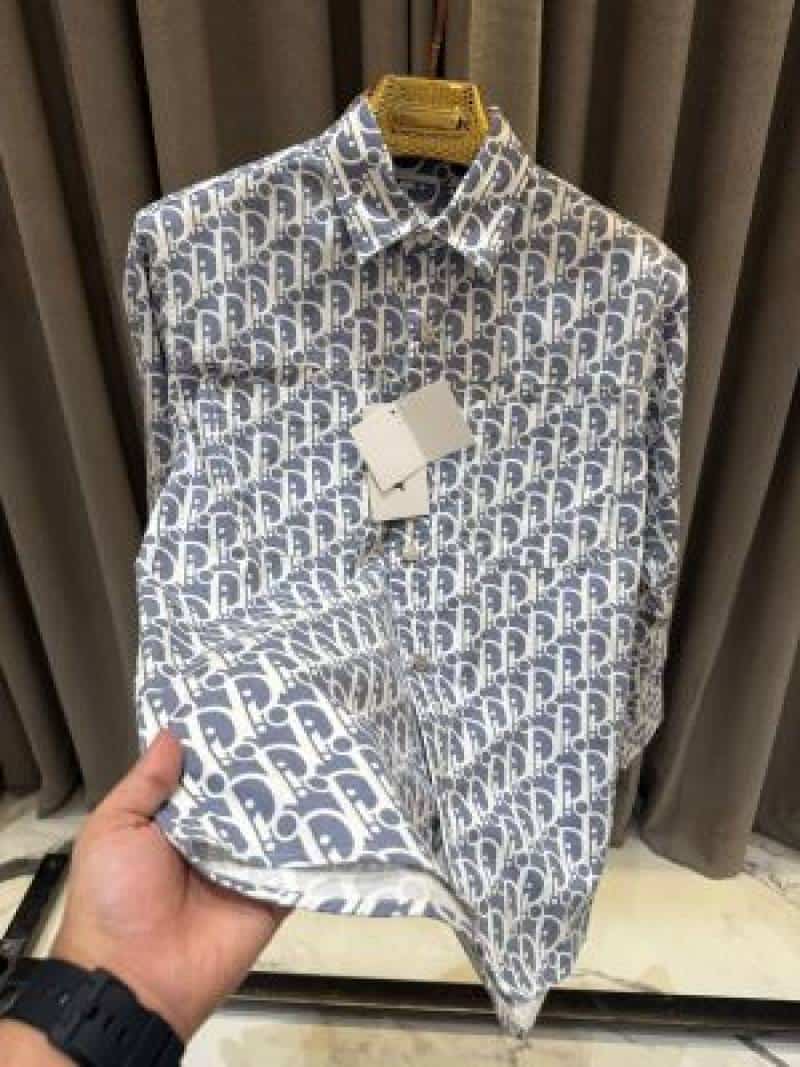 Christian Dio_r Imported Shacket Grey