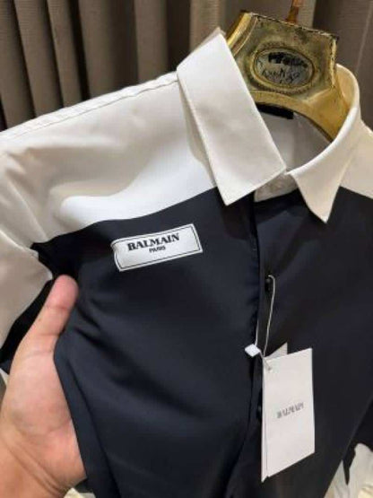 Balmai_n Paris Box Pack Full Sleeves Shirt Black
