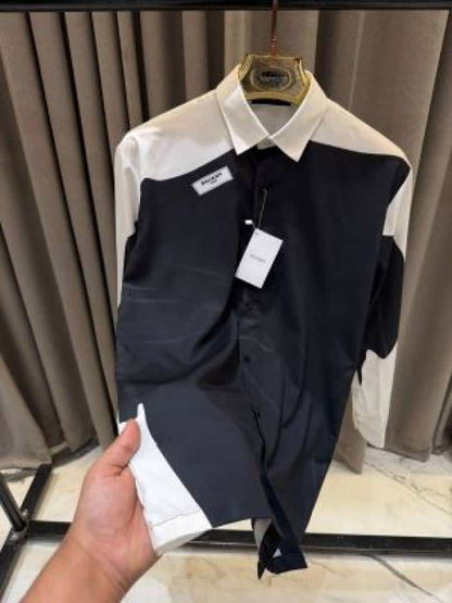 Balmai_n Paris Box Pack Full Sleeves Shirt Black