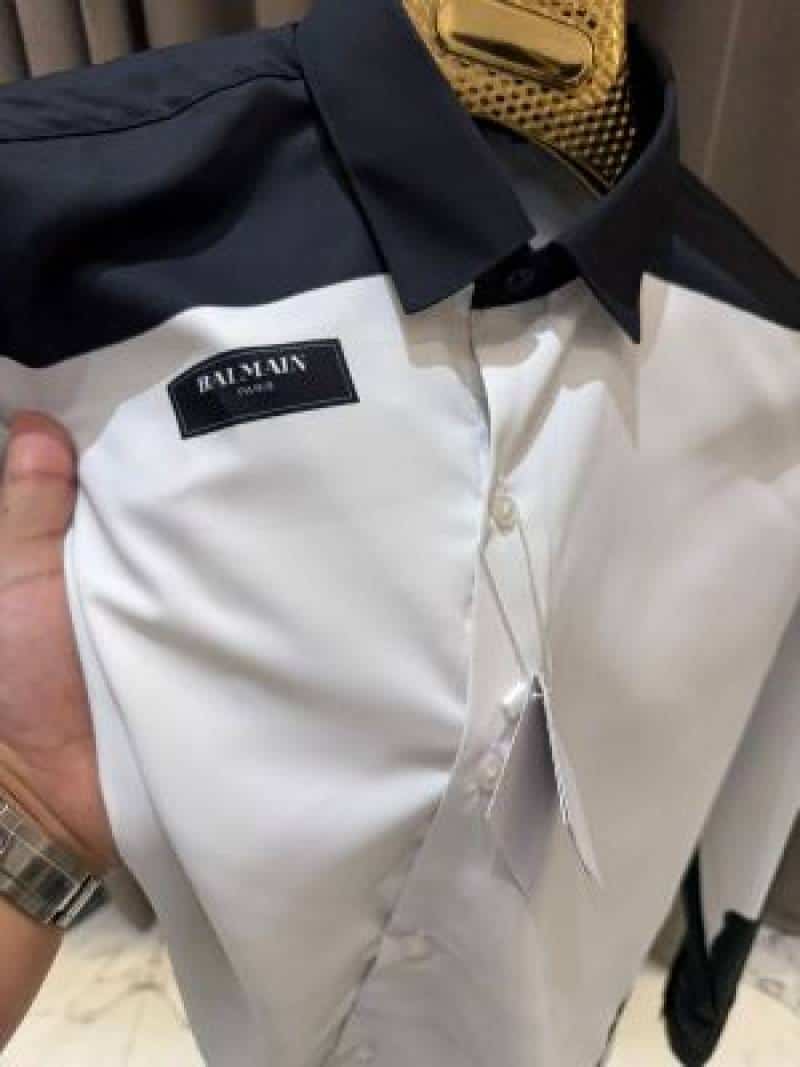 Balmai_n Paris Box Pack Full Sleeves Shirt White