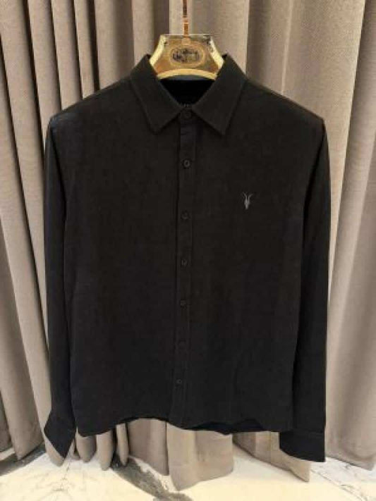 All Saints Full Sleeves Shirt Black