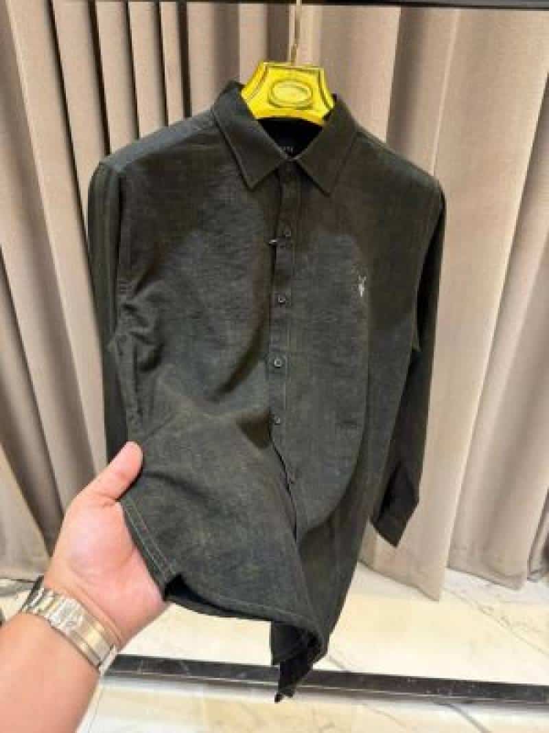 All Saints Full Sleeves Shirt Olive green