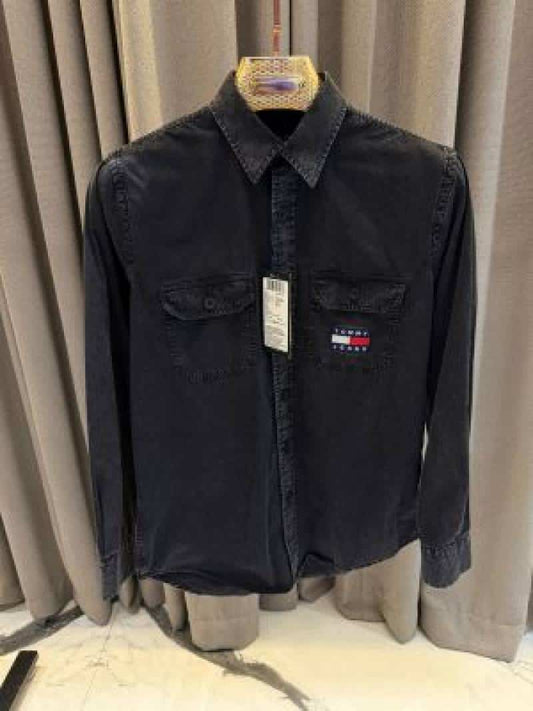 Tommy Hilfige_r Denim Shirt Black