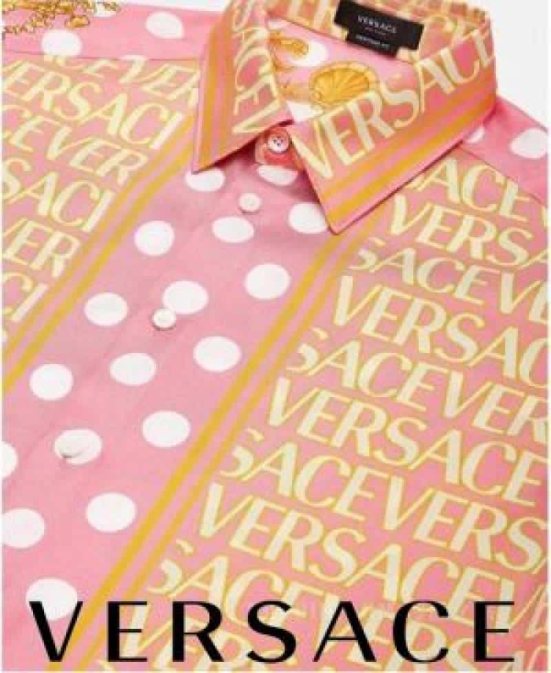 Versace Boroco All Over Monogram Shirt