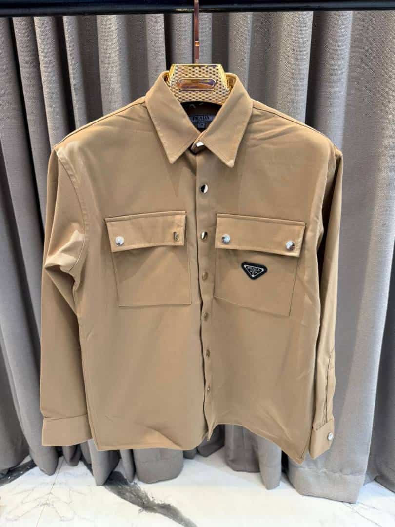 Prad_a Shacket Brown