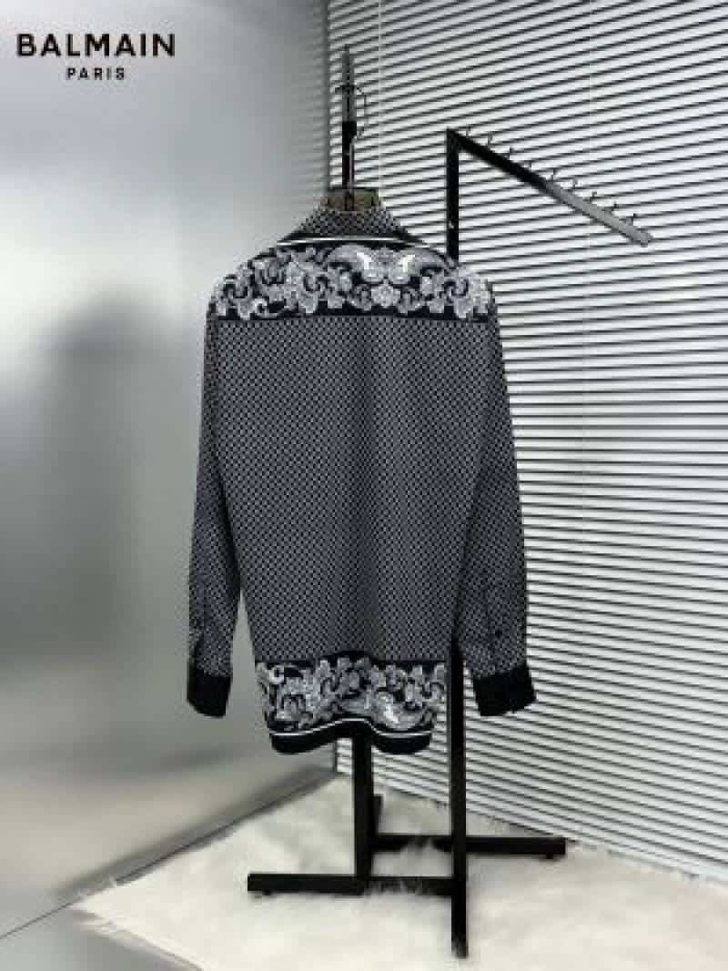 Balmai_n Borroco Design Box Pack Full Sleeves Shirt Black