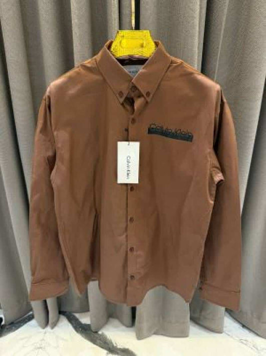 Calvin Klei_n Chest Logo Full Sleeves Shirt Broan