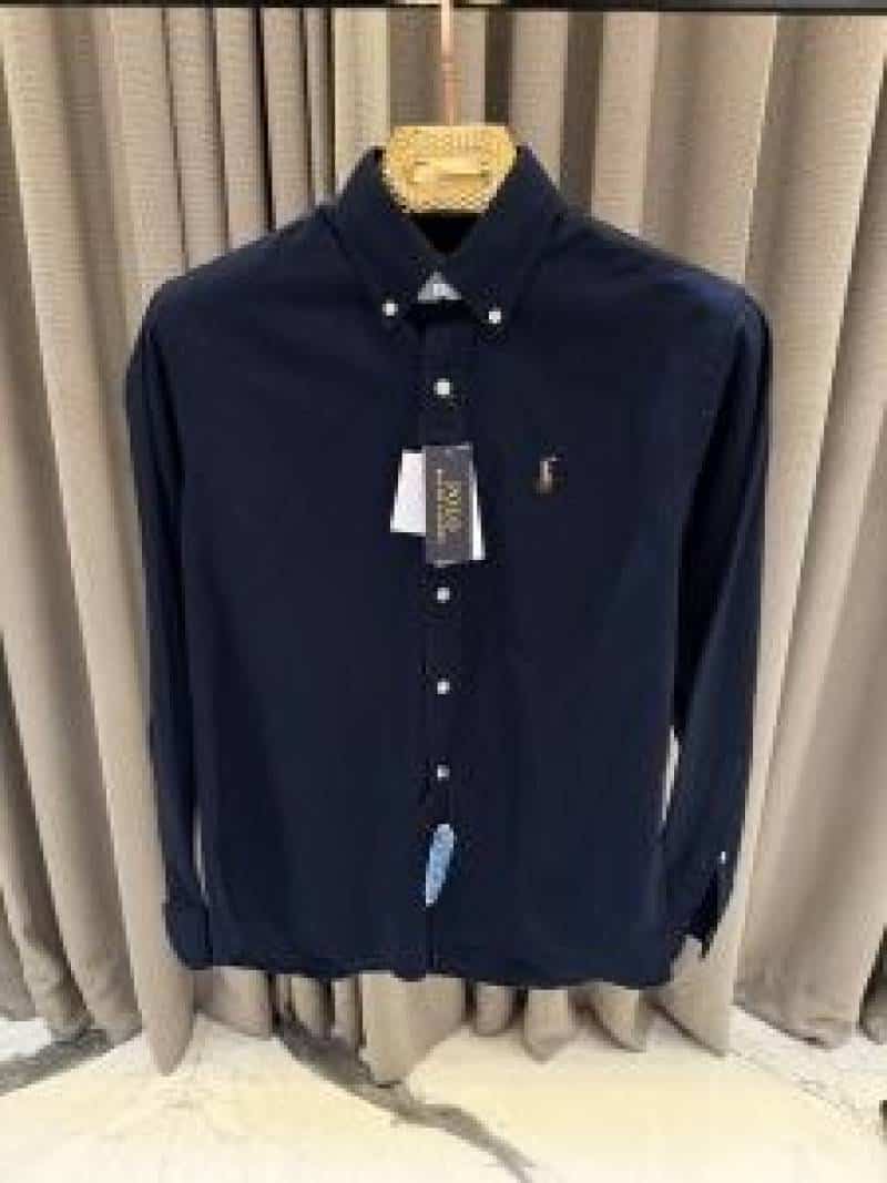 Ralph Laure_n Navy Blue Premium Shirt