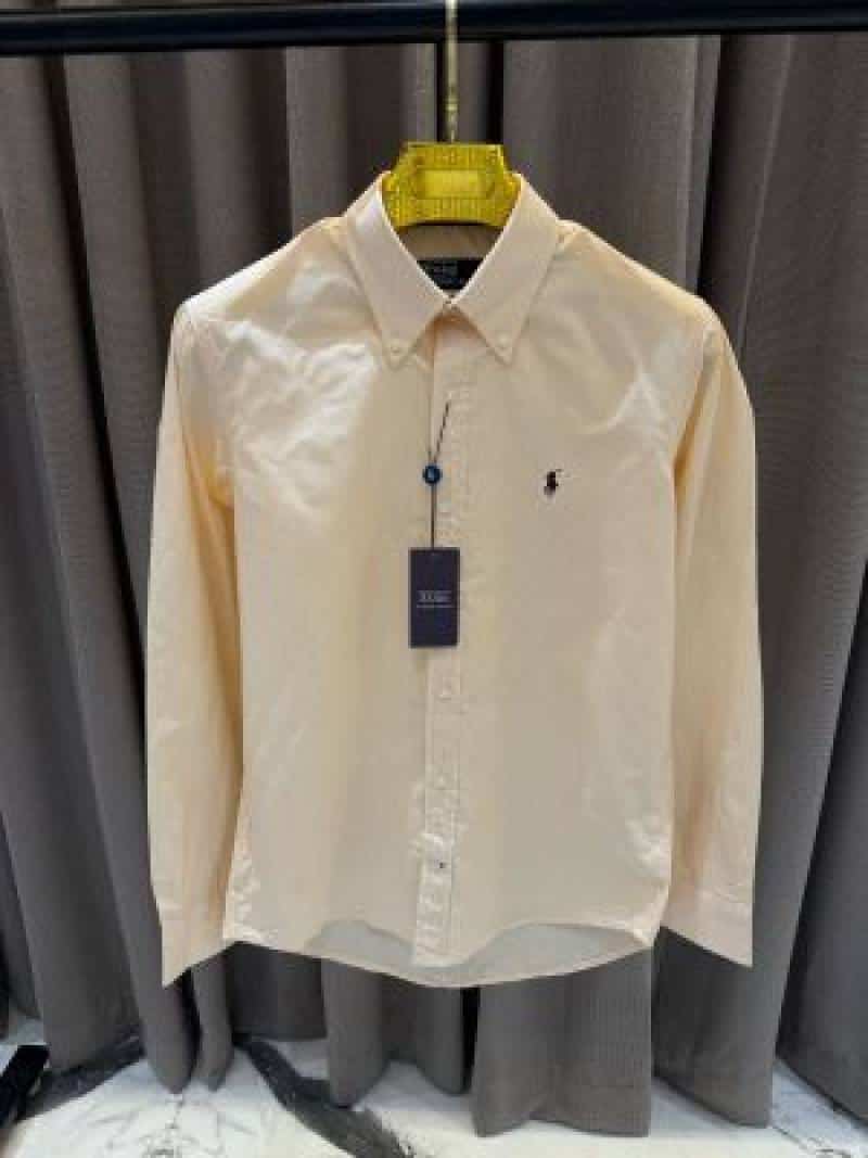 Ralph_Lauren Chest Logo Full Sleeves Shirt Mango