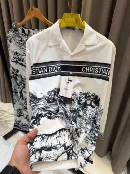 Christian Dio_r Signature Cord Set White