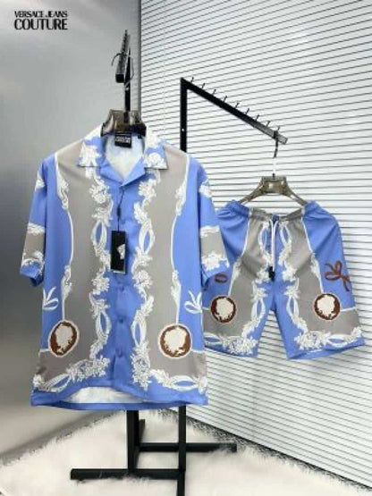 Versace Couture Cord Set Lavender