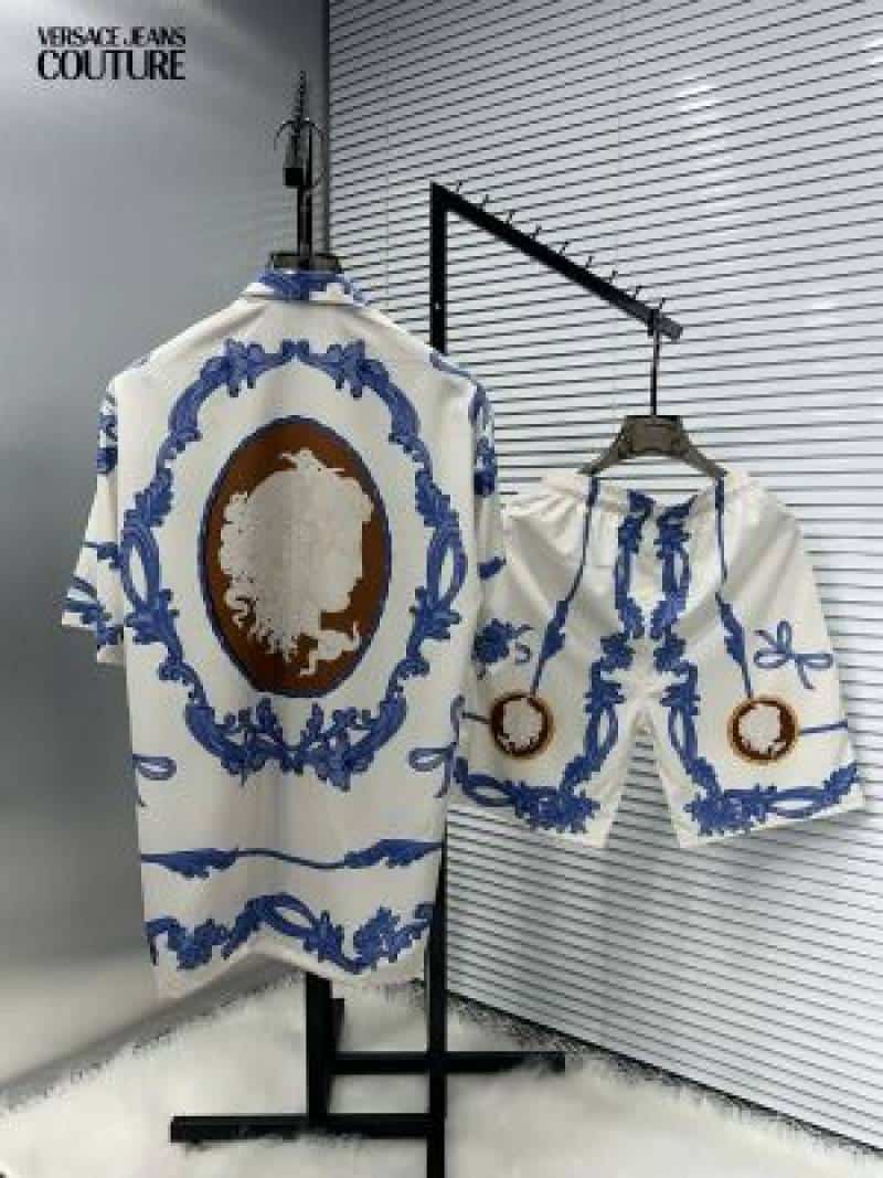 Versace Couture Cord Set White