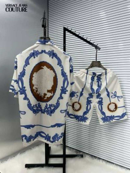 Versace Couture Cord Set White