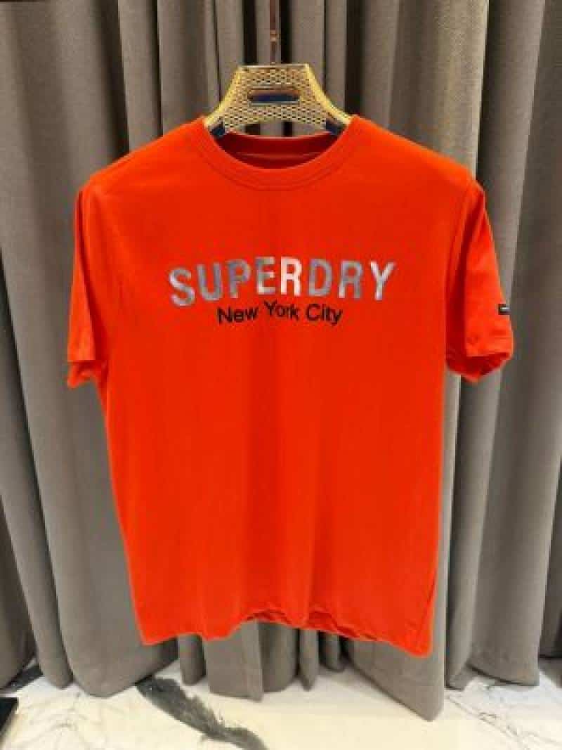 Superdry Round Neck T-shirt Orange