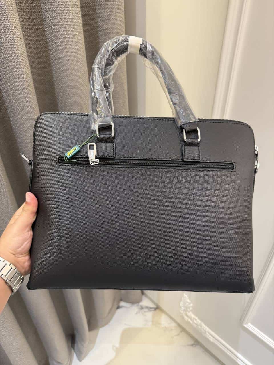 Lacost_e Premium Laptop Bag Full Black