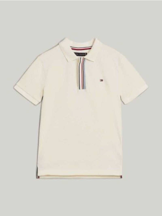 Tommy Hilfige_r Middle Brand Print Round Neck T-shirt red