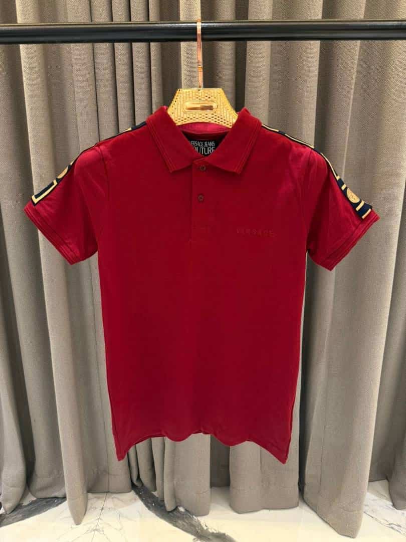 VERSSACE POLO PREMIUME RED