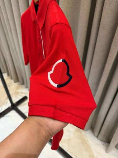 SALE Moncle_r Polo T-shirt Red