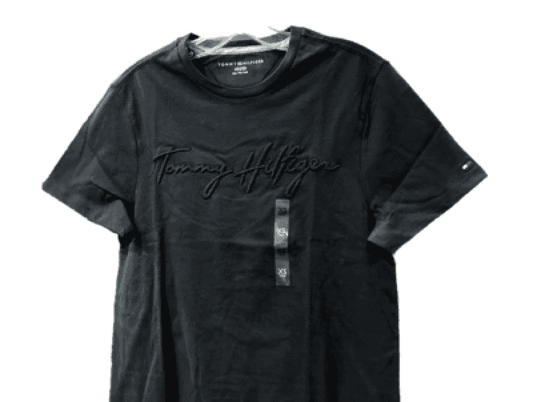 Tommy Hilfige_r Round Neck T-shirt Black