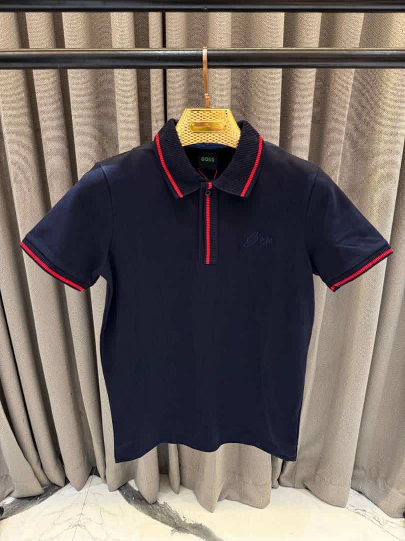 HUGGO BOOSS POLO IMPORTED NAVY