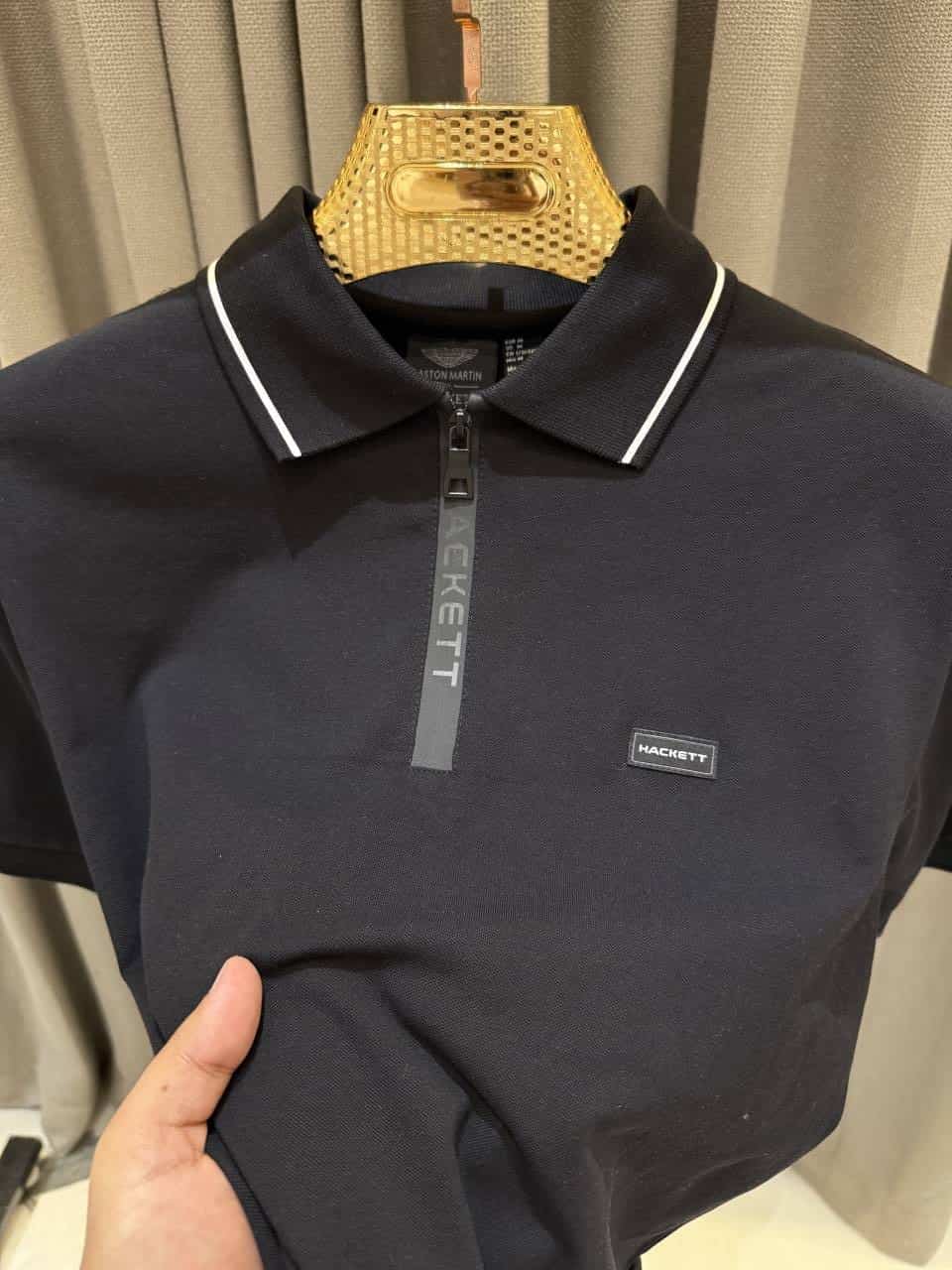 Hacke_t Black Polo