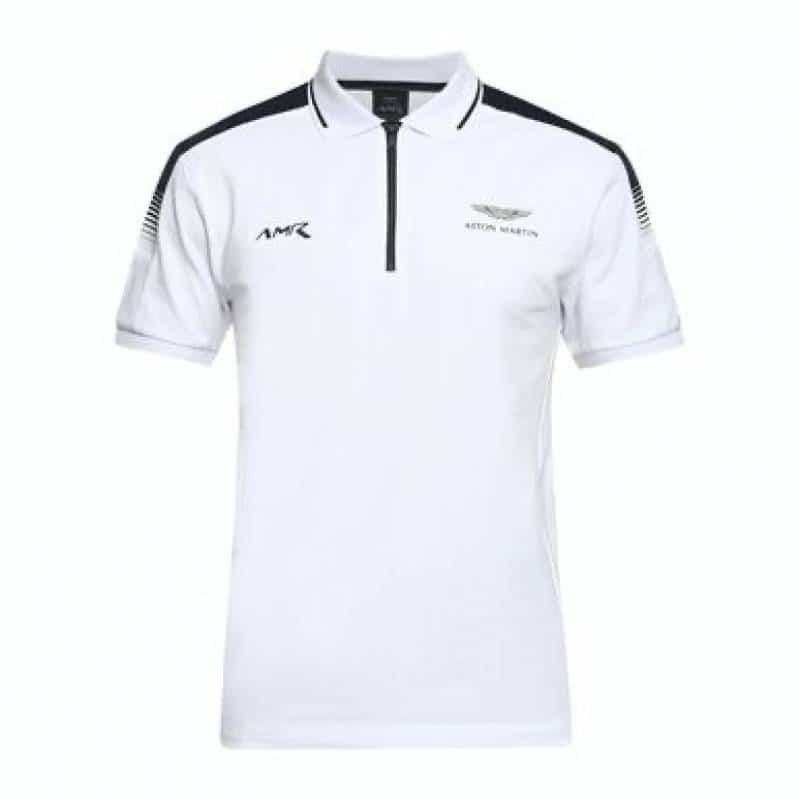 HACCKET ASTON MARTIN POLO SURPLUS WHITE