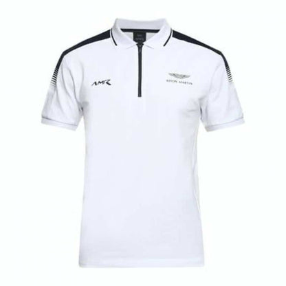 HACCKET ASTON MARTIN POLO SURPLUS WHITE