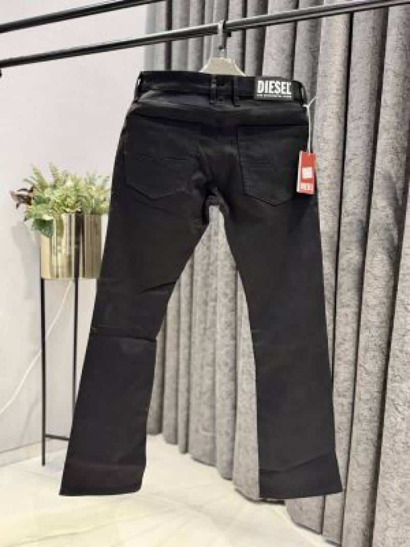 DIESE_L IMPORTED BOOTCUT CODE ROY BLACK JEANS