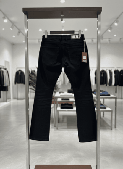 DIESE_L IMPORTED BOOTCUT CODE ROY BLACK JEANS