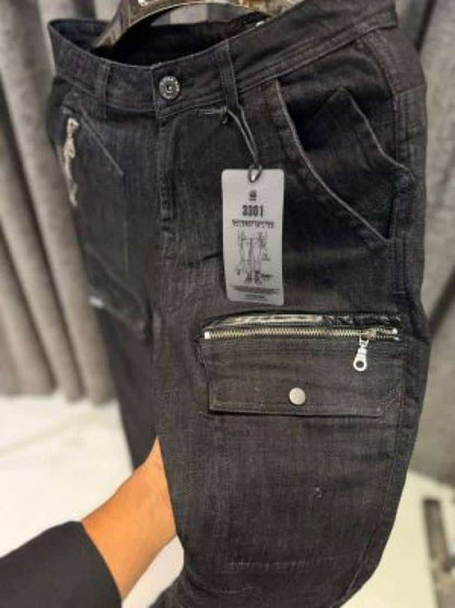 G--STAR TURKEY IMPORTED STORE ARTICLE JEANS BLACK
