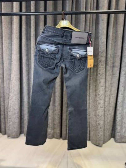 TRUE RELIGION IMPORTED BOOT CUT JEANS GREY