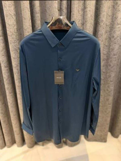 P-RADA IMPORTED TRENDING KOREAN SHIRT NAVY