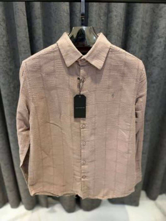 ALL_SAINTS CHEST LOGO FULL SLEEVES IMPORTED SHIRT