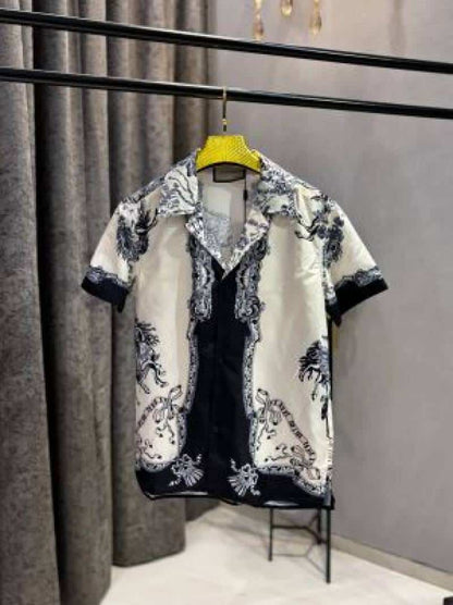 GUCCCI IMPORTED EMBOSSED POLO BLur IMPORTED