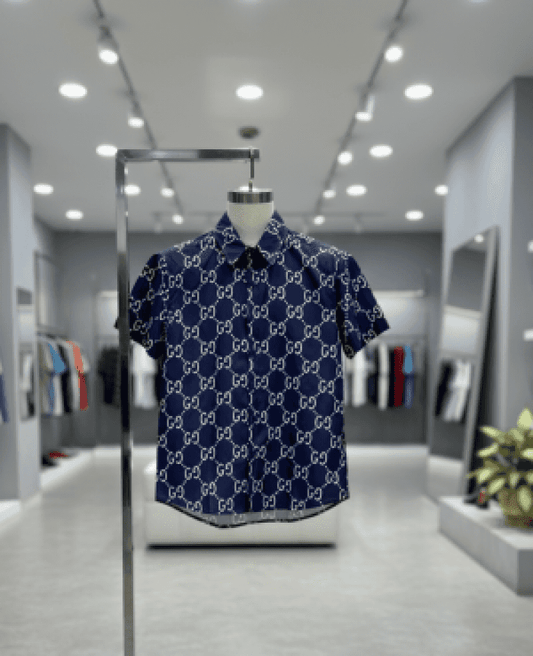 GUCCCI IMPORTED EMBOSSED POLO BLur IMPORTED