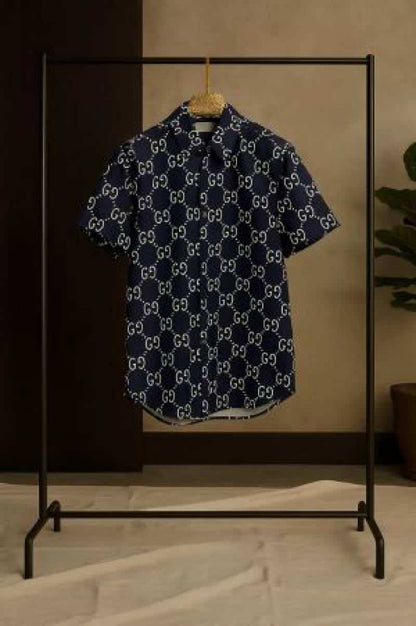 GUCCCI IMPORTED EMBOSSED POLO BLur IMPORTED