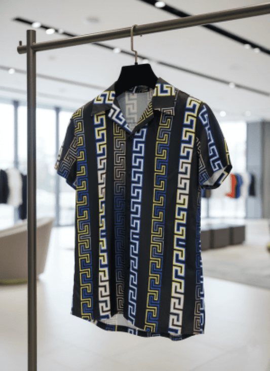 V E R S A C E E .. IMPORTED HALF SLEEVE SHIRT MULTI COLOUR