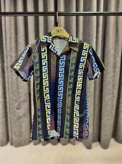 V E R S A C E E .. IMPORTED HALF SLEEVE SHIRT MULTI COLOUR