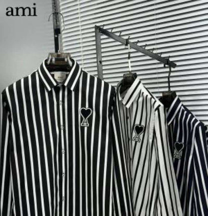 AMI PARIS IMPORTED STORE ARTICLE SHIRT BLACK