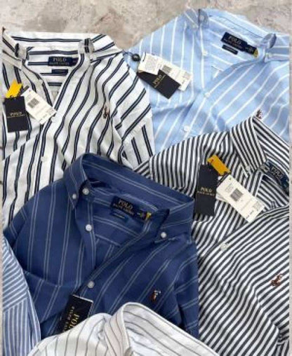 RALPH LAUREEN IMPORTED WHITE SHIRTS