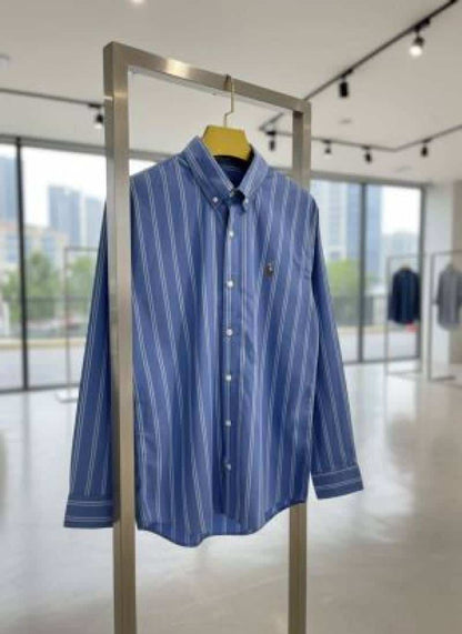 RALPH LAUREEN IMPORTED BLUE SHIRTS