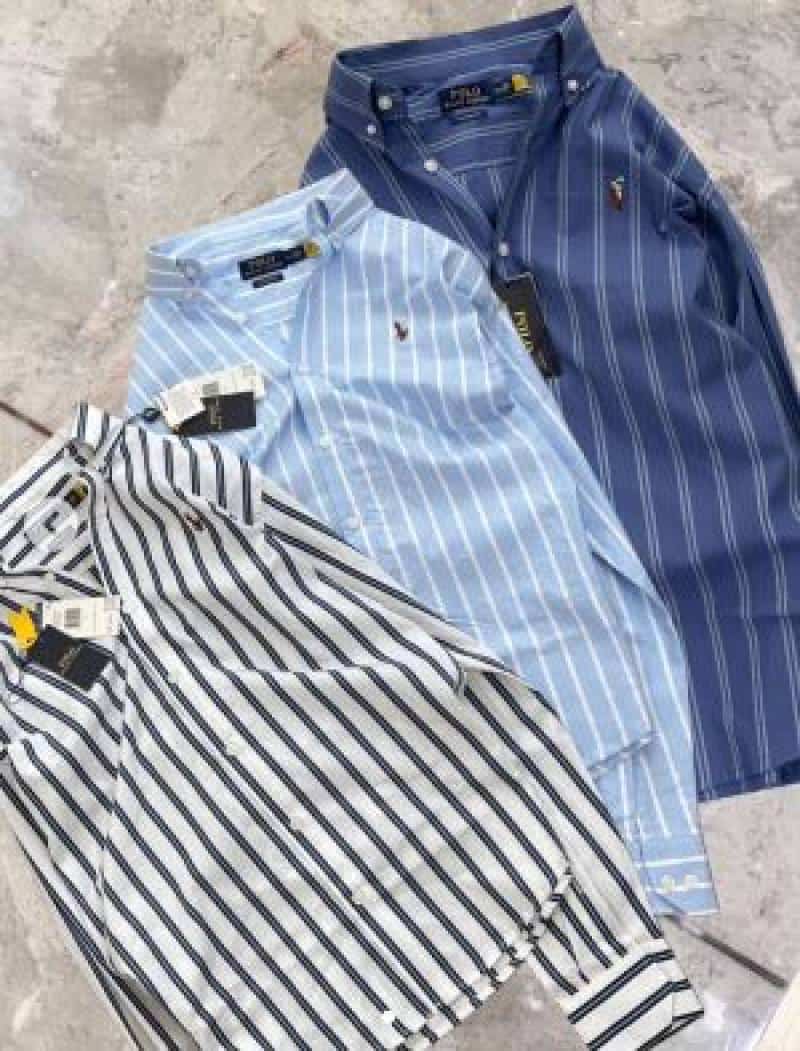 RALPH LAUREEN IMPORTED WHITE SHIRTS